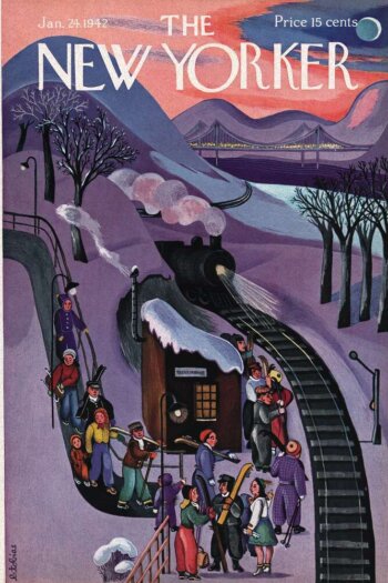 Купить постер The New Yorker 24.01.1942