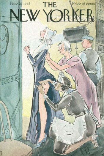 Купить постер The New Yorker 21.11.1942