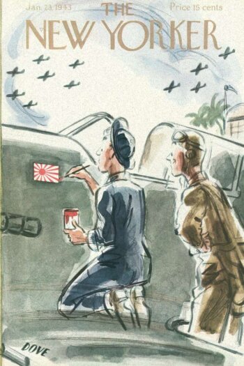 Купить постер The New Yorker 23.01.1943