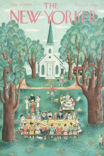 Купить постер The New Yorker 24.07.1943