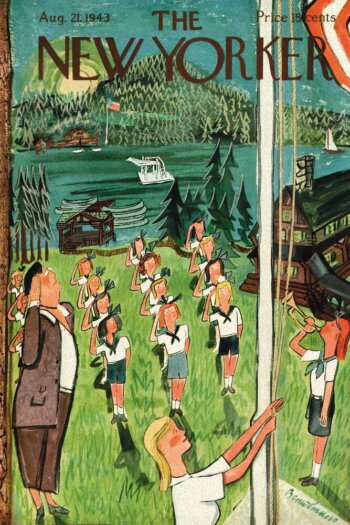 Купить постер The New Yorker 21.08.1943