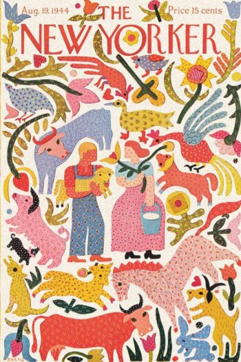 Купить постер The New Yorker 19.08.1944