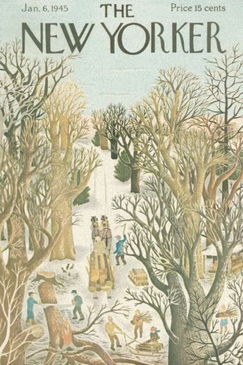 Купить постер The New Yorker 06.01.1945