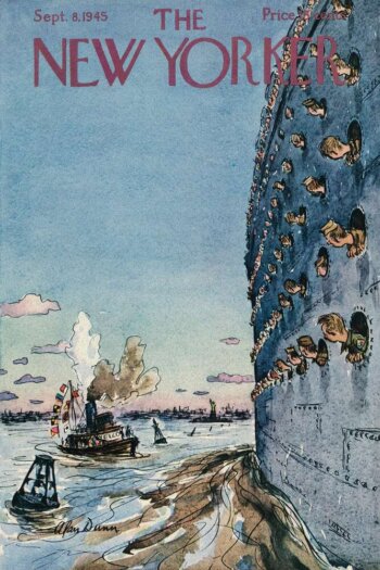Купить постер The New Yorker 08.09.1945