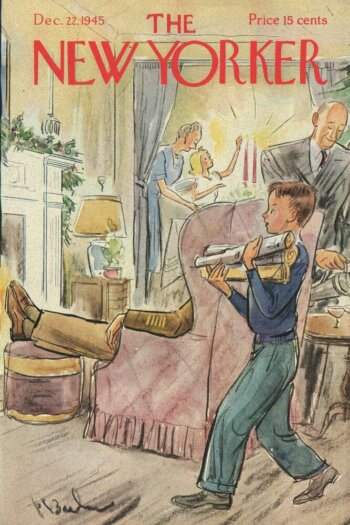 Купить постер The New Yorker 22.12.1945