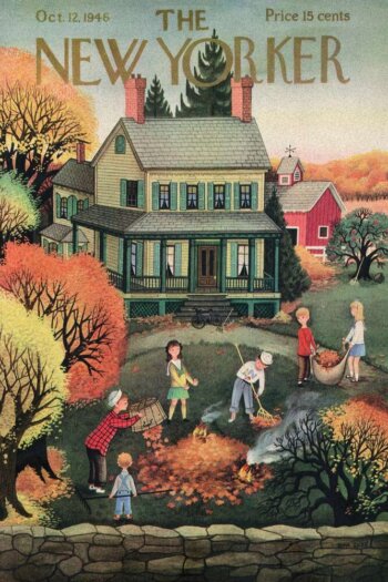 Купить постер The New Yorker 12.10.1946