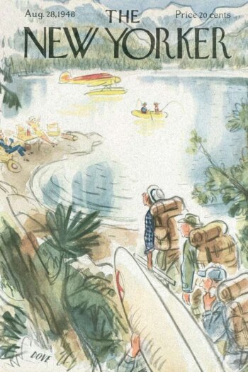Купить постер The New Yorker 28.08.1948