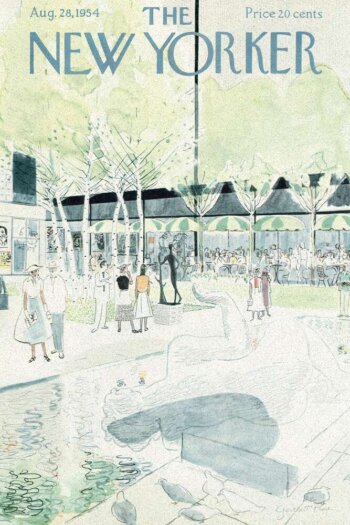 Купить постер The New Yorker 28.08.1954