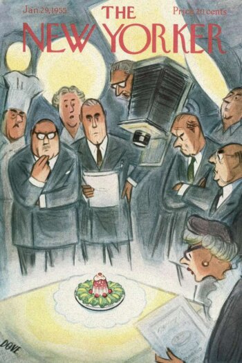 Купить постер The New Yorker 29.01.1955