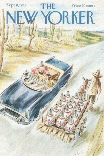 Купить постер The New Yorker 08.09.1956