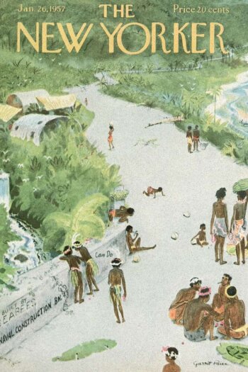 Купить постер The New Yorker 26.01.1957