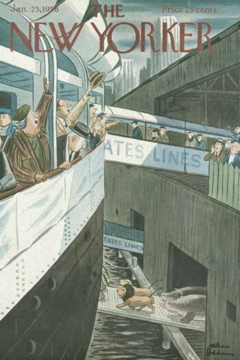 Купить постер The New Yorker 25.01.1958