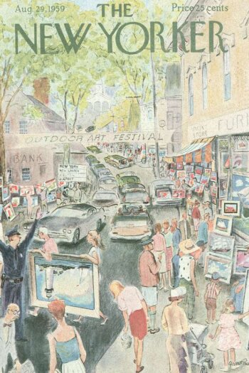 Купить постер The New Yorker 29.08.1959
