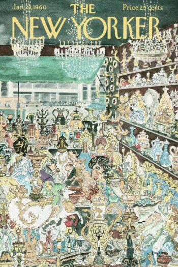Купить постер The New Yorker 23.01.1960