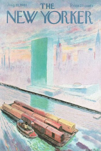 Купить постер The New Yorker 19.08.1961