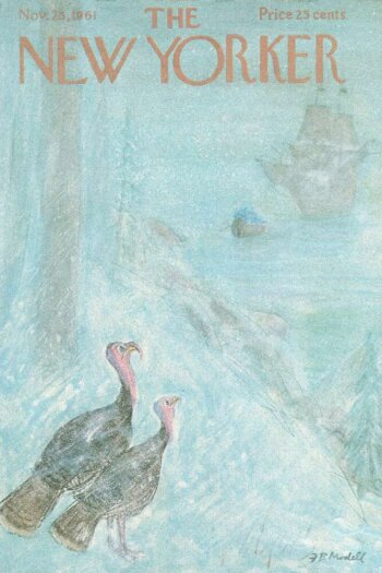 Купить постер The New Yorker 25.11.1961
