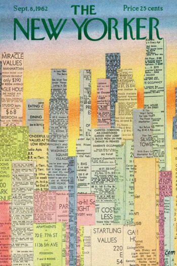 Купить постер The New Yorker 08.09.1962