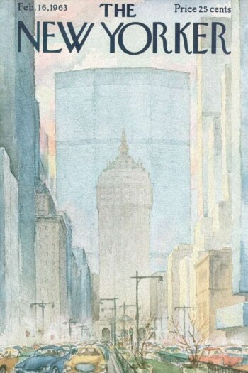 Купить постер The New Yorker 16.02.1963