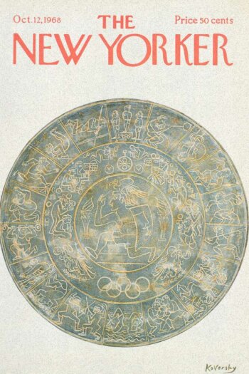 Купить постер The New Yorker 12.10.1968