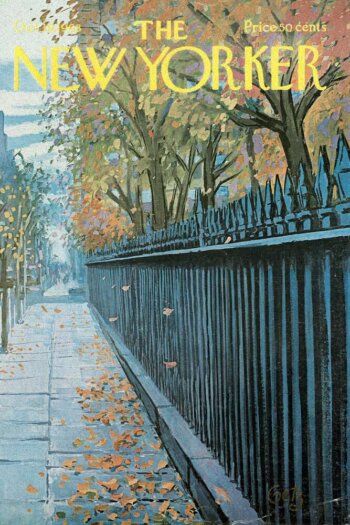 Купить постер The New Yorker 19.10.1968