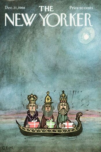 Купить постер The New Yorker 21.12.1968