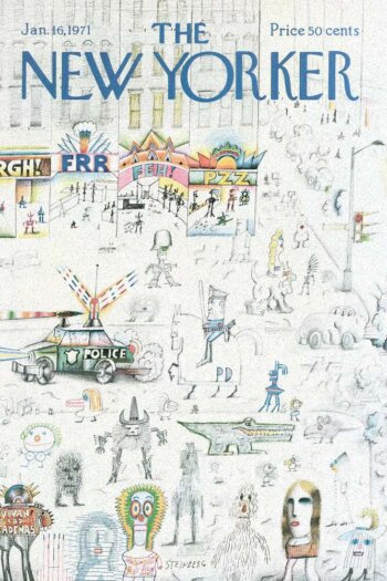 Купить постер The New Yorker 16.01.1971