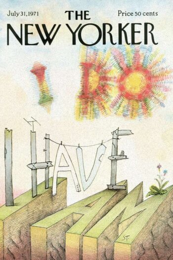 Купить постер The New Yorker 31.07.1971