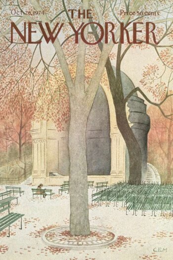 Купить постер The New Yorker 28.10.1974