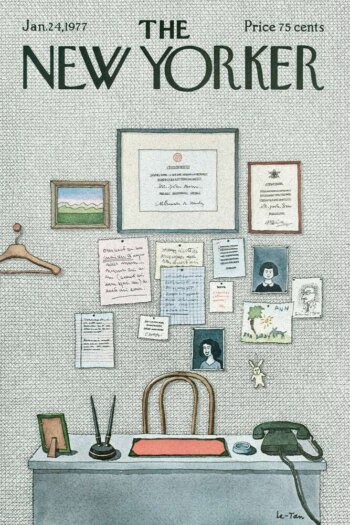Купить постер The New Yorker 24.01.1977