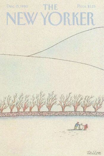 Купить постер The New Yorker 15.12.1980