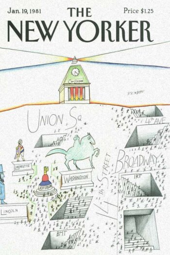 Купить постер The New Yorker 19.01.1981