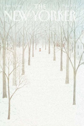 Купить постер The New Yorker 26.01.1981