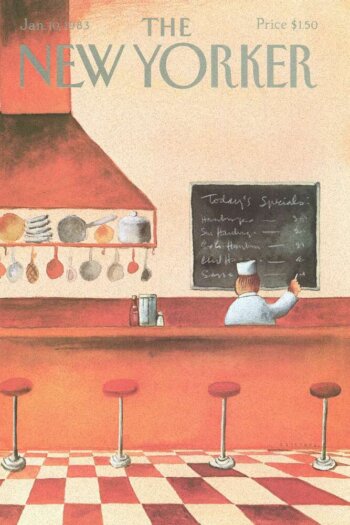 Купить постер The New Yorker 10.01.1983
