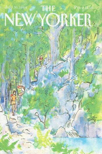 Купить постер The New Yorker 30.07.1984