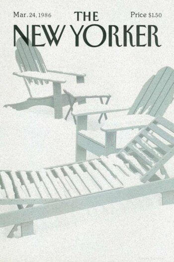 Купить постер The New Yorker 24.03.1986