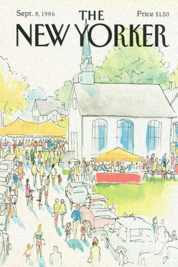 Купить постер The New Yorker 08.09.1986