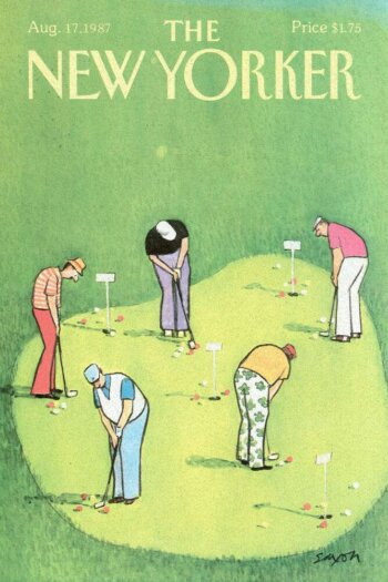 Купить постер The New Yorker 17.08.1987