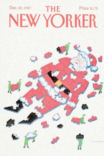 Купить постер The New Yorker 28.12.1987