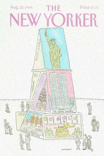Купить постер The New Yorker 22.08.1988