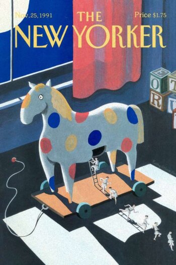 Купить постер The New Yorker 25.11.1991