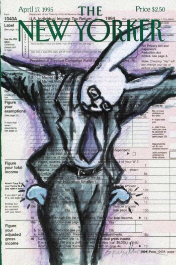 Купить постер The New Yorker 17.04.1995