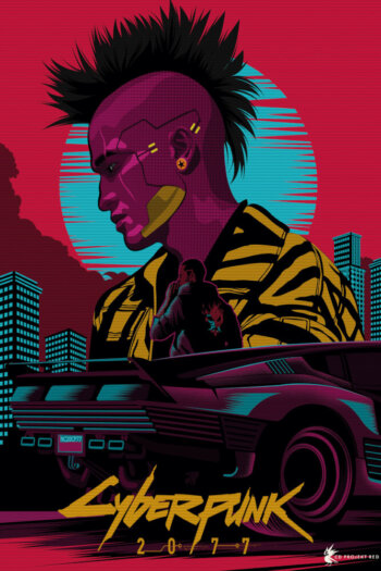 Купить постер Cyberpunk 2077