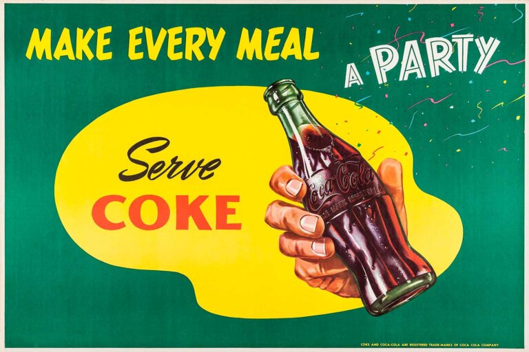 Постер Coca Cola