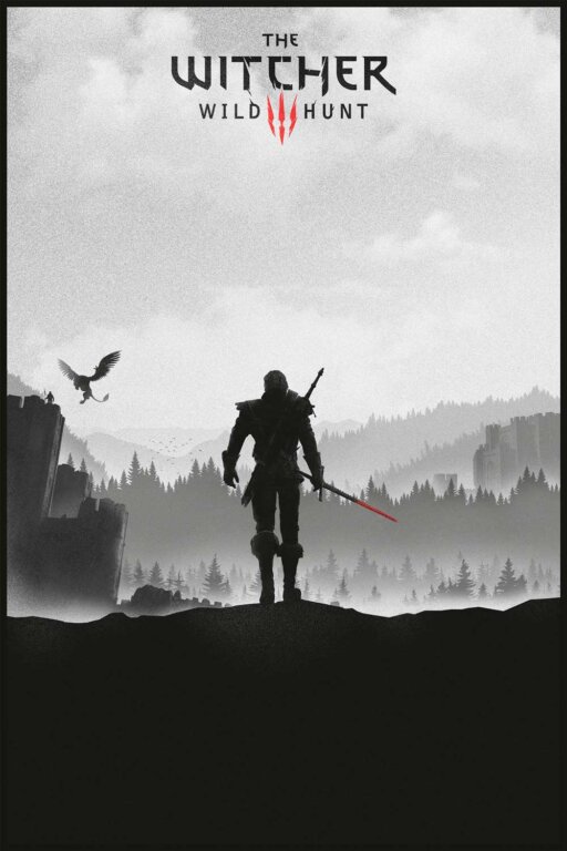Постер по игре The Witcher 3