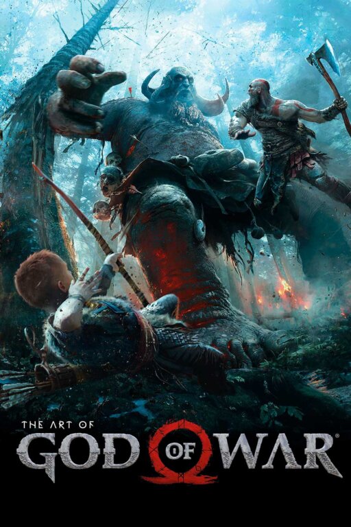 Постер по игре God of War