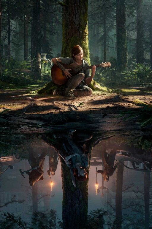 Постер по игре The Last of Us Part 2 (Одни из нас)