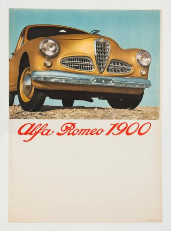 Купить постер Alfa Romeo 1900