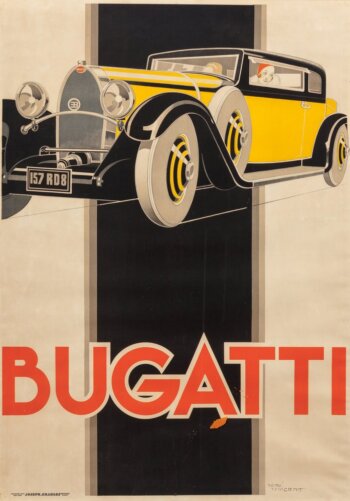 Купить постер Bugatti (René Vincent)