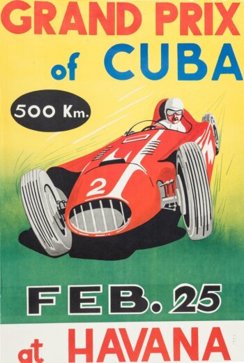 Купить постер Grand Prix of Cuba, Havana