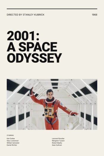 Купить постер 2001 год: Космическая одиссея